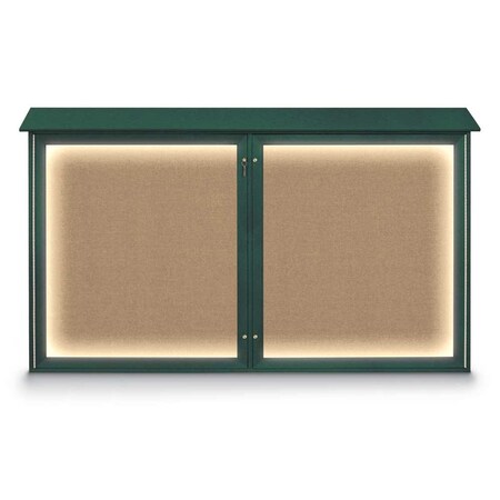 United Visual Products Board, 60x36, Satin/Marble UV7004EZ-MARBLE-SATIN